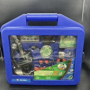 Edu Science Microscope Lab Diecast body with Light & Projector 900X